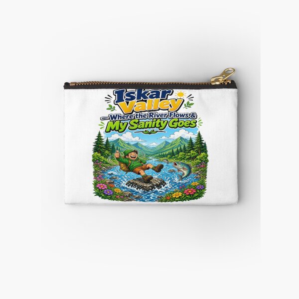 Item preview, Iskar Valley: Where the River Flows & My Sanity Goes T-Shirt designed and sold by Sushikidsntoddlers.