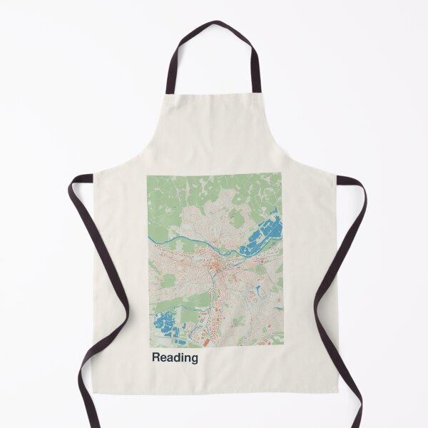 Item preview, Reading Minimalistic Map Art designed and sold by MapsNerd.