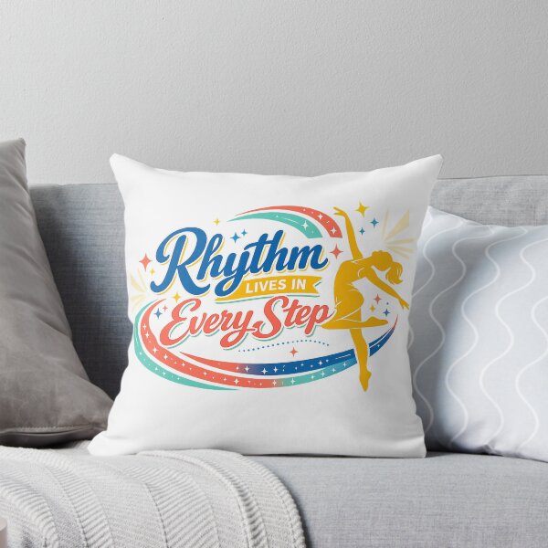 Item preview, Rhythm Lives in Every Step Dance Lover Colorful Dancer Inspirational Art designed and sold by inkoutninja.
