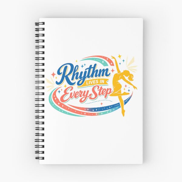 Item preview, Rhythm Lives in Every Step Dance Lover Colorful Dancer Inspirational Art designed and sold by inkoutninja.