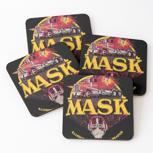 Item preview, Retro MASK Truck and Mask  designed and sold by WalkercKenziec.