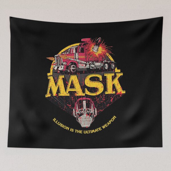 Aperçu de l'œuvre Camion et masque rétro MASK créée et vendue par WalkercKenziec.