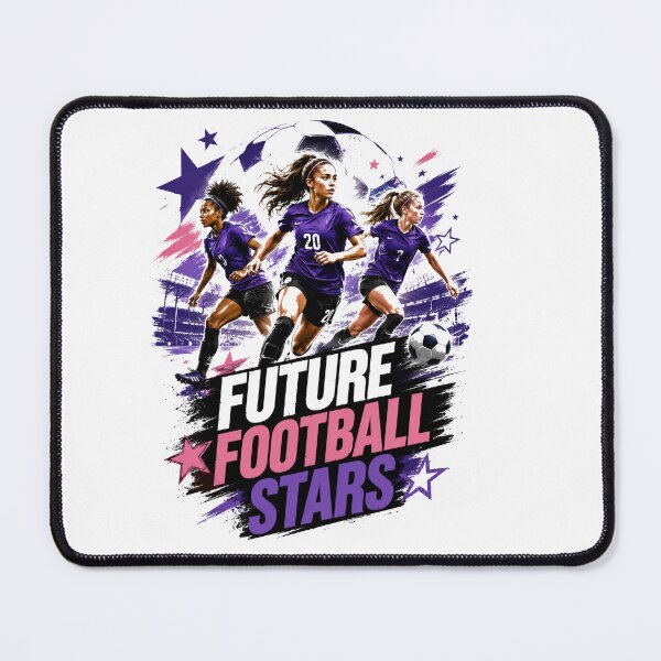 Item preview, Future Football Stars Women’s Soccer Inspirational Sports Design designed and sold by CKADigital.