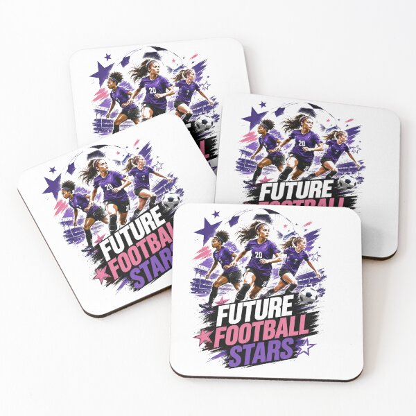 Item preview, Future Football Stars Women’s Soccer Inspirational Sports Design designed and sold by CKADigital.