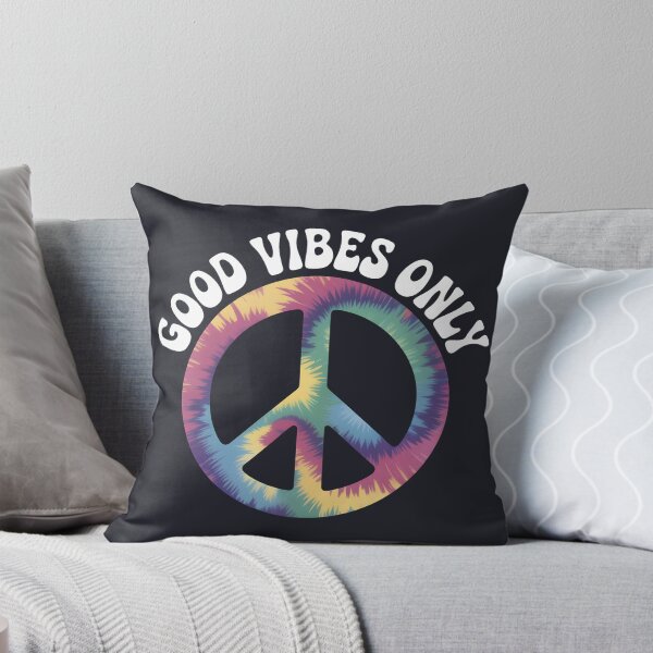 Item preview, Good Vibes Only Tie Dye Peace Sign Retro Hippie Design designed and sold by ART BOND.