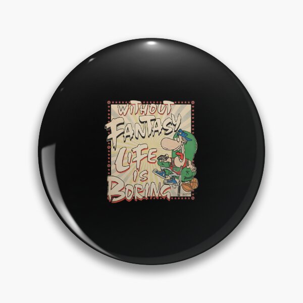 Item preview, Without Fantasy Life Is Boring Cartoon  designed and sold by Rubychultzdfgg.