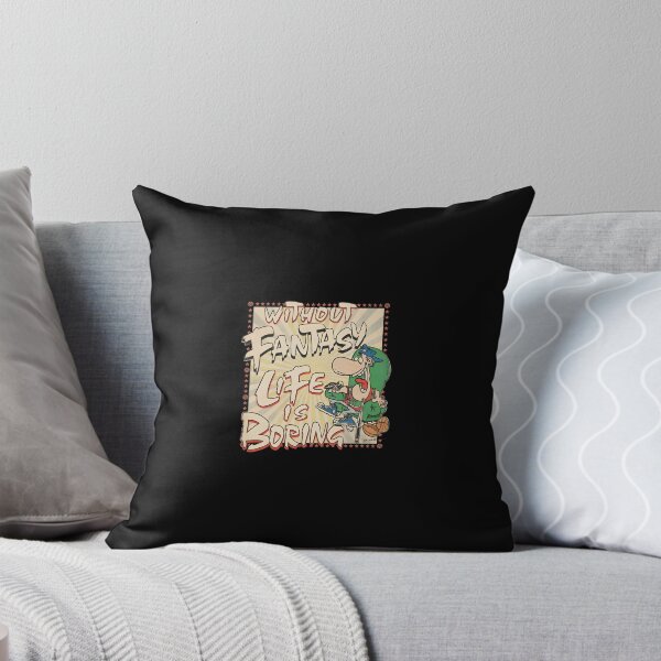 Item preview, Without Fantasy Life Is Boring Cartoon  designed and sold by Rubychultzdfgg.