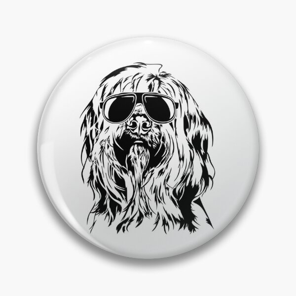Item preview, Funny Briard Berger De Brie With Sunglasses designed and sold by uza-nHornber.