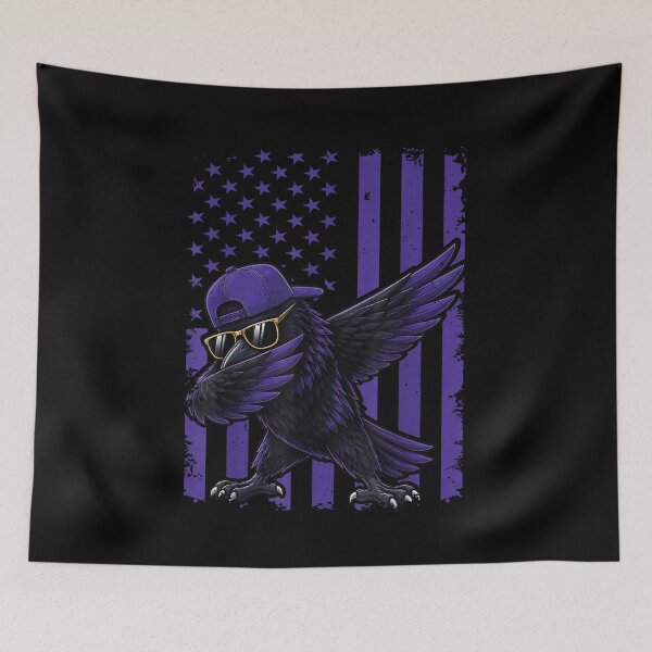 Item preview, Vintage Raven Dabbing for Men Women Kids designed and sold by RenettaFunky.