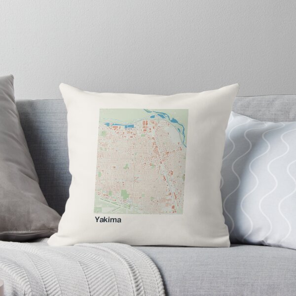 Item preview, Yakima Minimalistic Map Art designed and sold by MapsNerd.