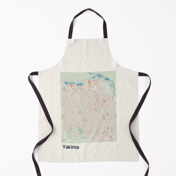 Item preview, Yakima Minimalistic Map Art designed and sold by MapsNerd.
