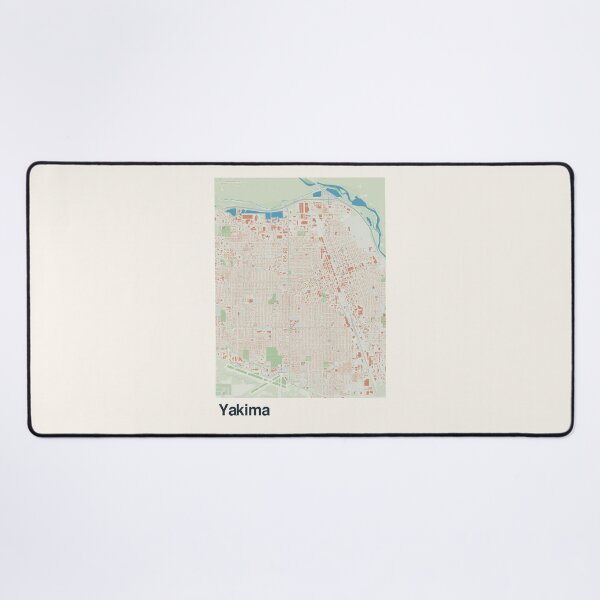Item preview, Yakima Minimalistic Map Art designed and sold by MapsNerd.