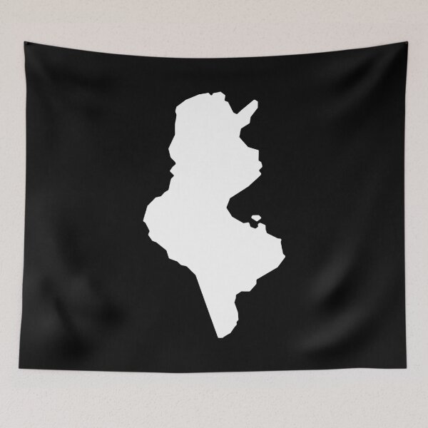 Item preview, Tunisia Country Shape TN designed and sold by shitpostee.