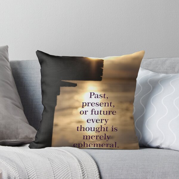 Item preview, Mindful Moments Ephemeral Thoughts Quote designed and sold by Eclipse-Whisper.