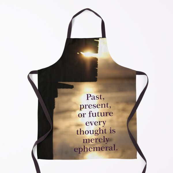 Item preview, Mindful Moments Ephemeral Thoughts Quote designed and sold by Eclipse-Whisper.