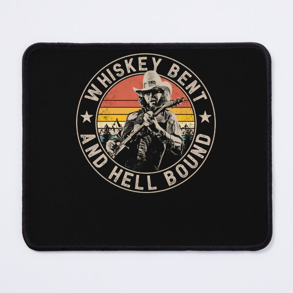 Item preview, Outlaw Whiskey Hank Jr Vintage Fans Gifts designed and sold by zondlotfm.