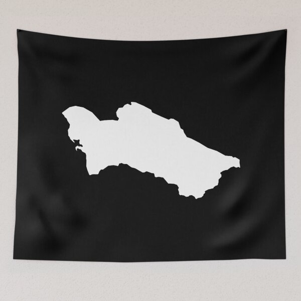 Item preview, Turkmenistan Country Shape TM designed and sold by shitpostee.