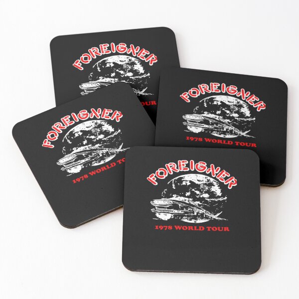 Item preview, FOREIGNER band designed and sold by KMBRstudioSg.