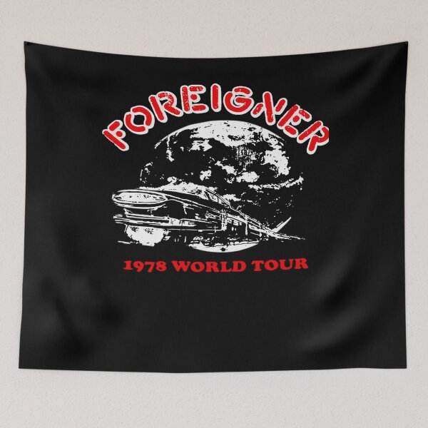 Item preview, FOREIGNER band designed and sold by KMBRstudioSg.