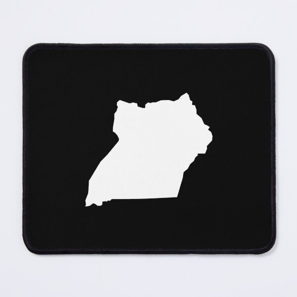 Item preview, Uganda Country Shape UG designed and sold by shitpostee.