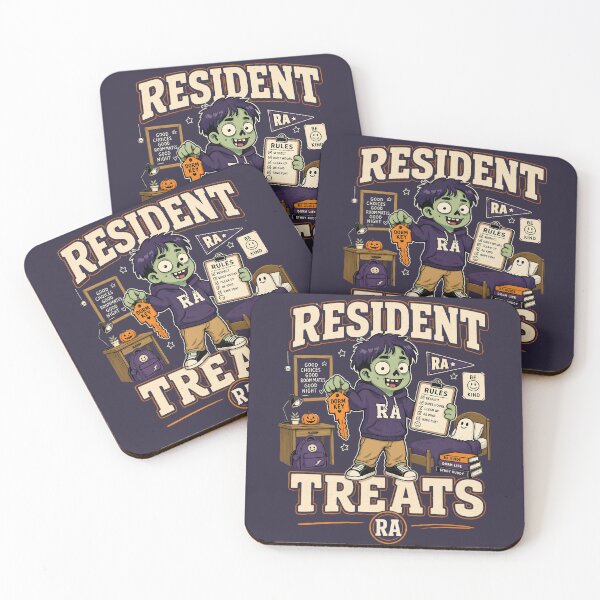 Item preview, Resident Advisor Treats Funny Zombie RA Halloween designed and sold by CloudyCatArt.