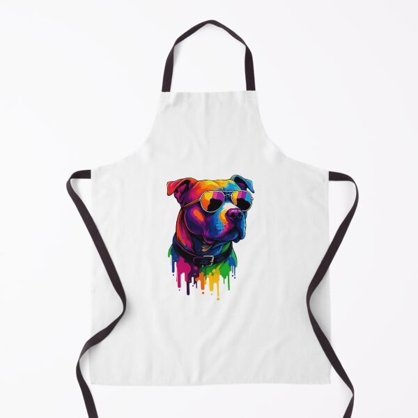Item preview, Pitbull Dog With Sunglasses  Funny Cool Dog designed and sold by uza-nHornber.