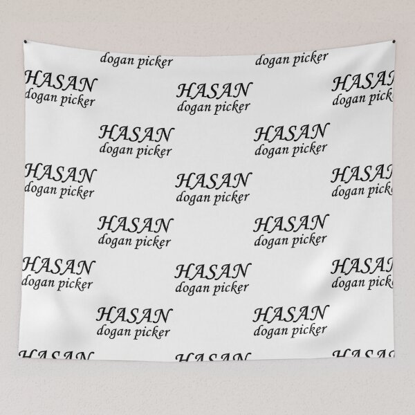 Item preview, Hasan Piker designed and sold by Jenisdeauro.