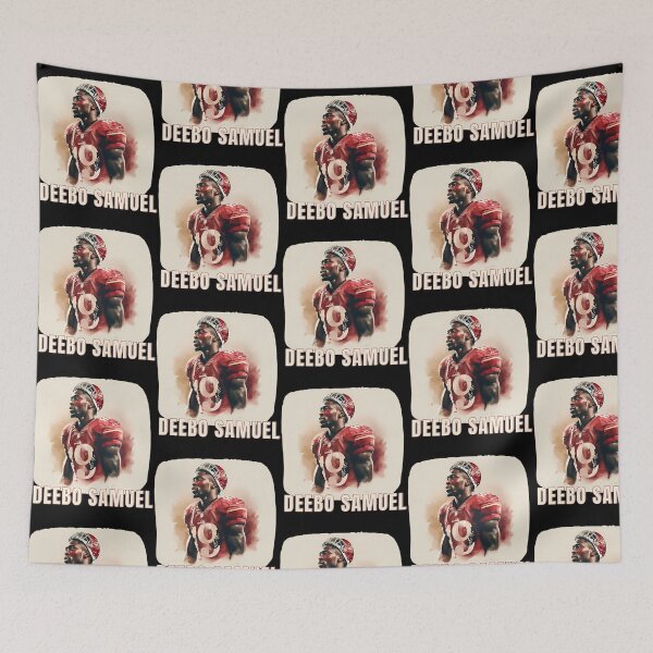 Item preview, Deebo Sport Samuel Football Art designed and sold by leyahsaller-ty.