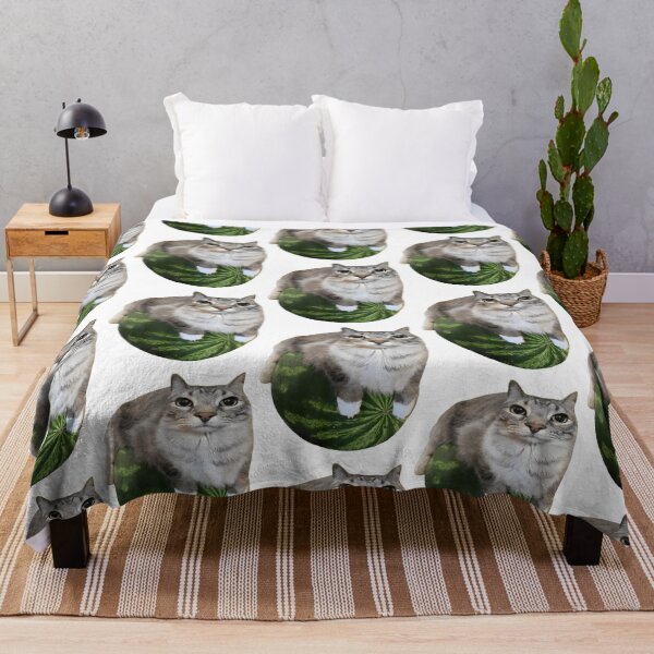 Item preview, Watermelon Cat Silly Cat Meme designed and sold by uza-nHornber.