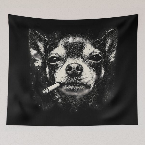 Item preview, Smoking Chihuahua designed and sold by pmjv-csv.