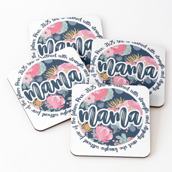 Item preview, Mama She Is Clothed With Strength And Dignity Proverbs 31:25 designed and sold by WhimsyWeird.