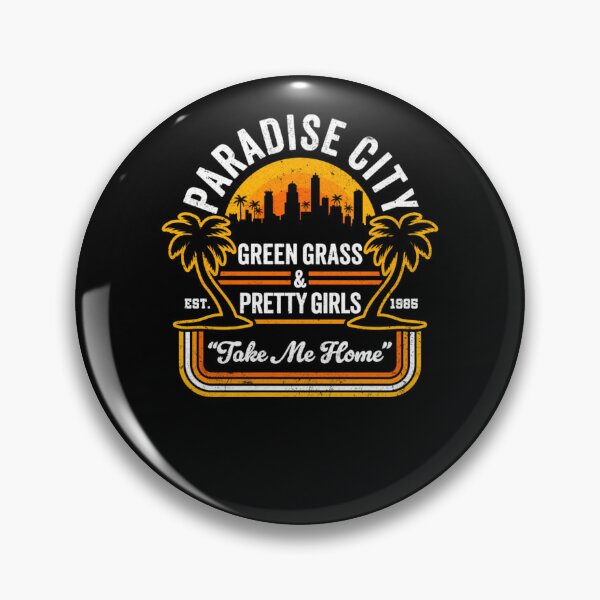 Item preview, Paradise City   Green Grass  Pretty Girls   Funny 80'S Classic Rock  designed and sold by plakkewsregnku.