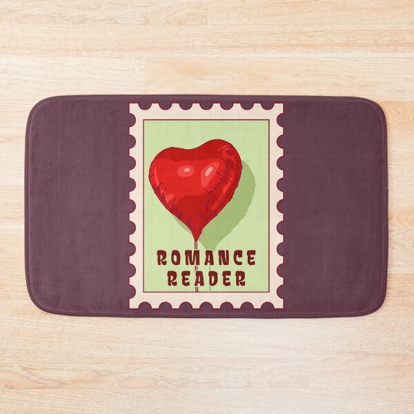Aperçu de l'œuvre Lecteur de romans d'amour - timbre vintage créée et vendue par Neadoodles.