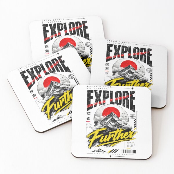 Item preview, Explore Further Dream Bigger Go Further Streetwear designed and sold by KLERIKSTORE.