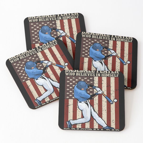 Item preview, Behind Every Baseball Player Is A Baseball Dad Vintage US Flag designed and sold by WhimsyWeird.