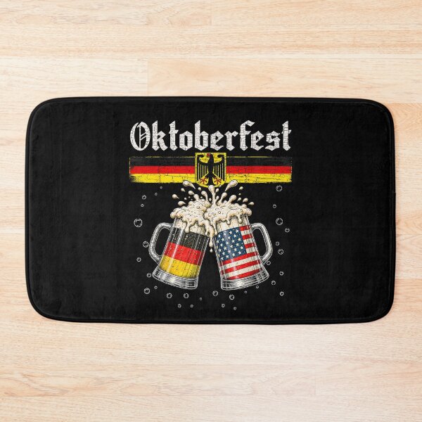 Item preview, Oktoberfest German Drinking Men Women Vintage German Flag designed and sold by RenettaFunky.
