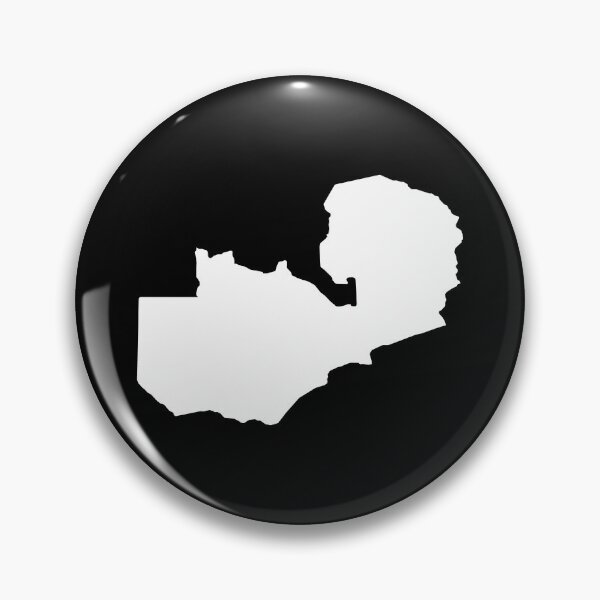 Item preview, Zambia Country Shape ZM designed and sold by shitpostee.