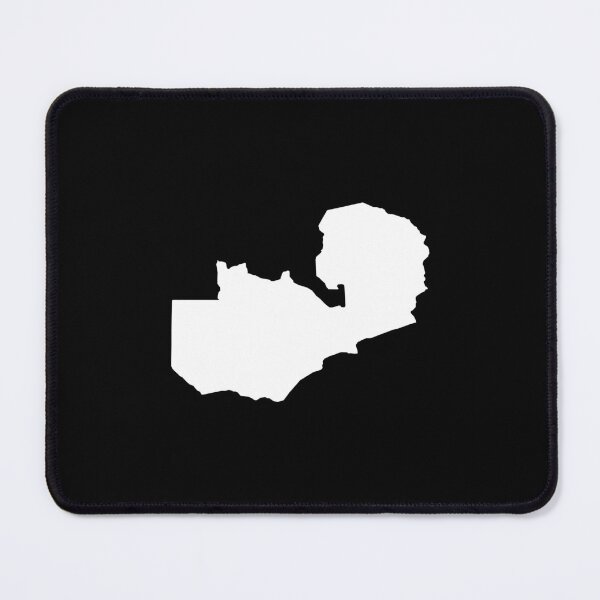 Item preview, Zambia Country Shape ZM designed and sold by shitpostee.