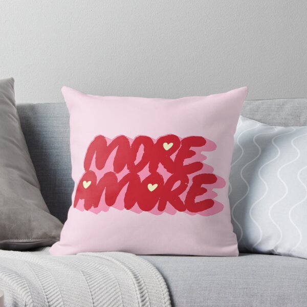 Item preview, More Amore Cute Retro Heart Typographic in retro lover theme designed and sold by nineFlorals.