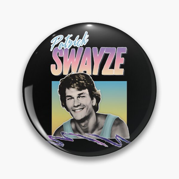 Item preview, Patrick Swayze   Retro 90S Styled Fanart Design  designed and sold by spenevknoldac.
