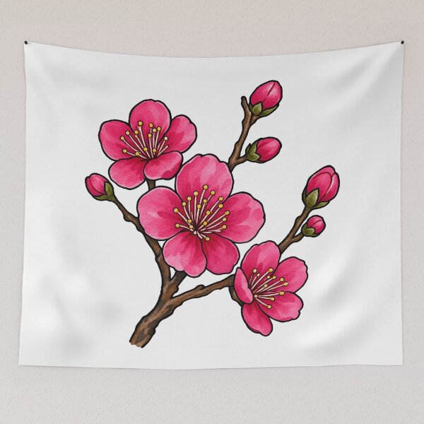 Item preview, Plum Blossom  designed and sold by GraphicsClub.