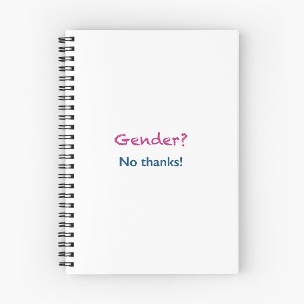 Item preview, Gender? No thanks! designed and sold by Anke‘s Bazaar.