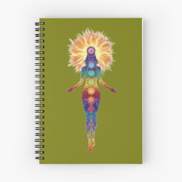 Item preview, Spiritual Woman Chakra Meditation art designed and sold by Mattigiov.