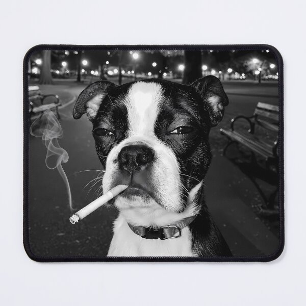 Item preview, Smoking Dog Meme designed and sold by lockyrollflu.