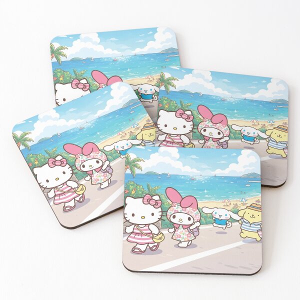 Item preview, Hello Kitty and Friends Are Going to Beach designed and sold by myfavoritegifts.