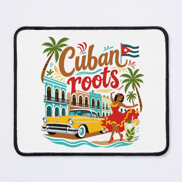 Item preview, Cuban Roots Proud Cuban Roots Cuba Flag designed and sold by Colorfulman.