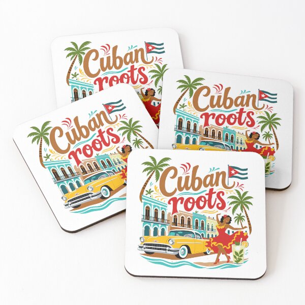 Item preview, Cuban Roots Proud Cuban Roots Cuba Flag  designed and sold by Colorfulman.