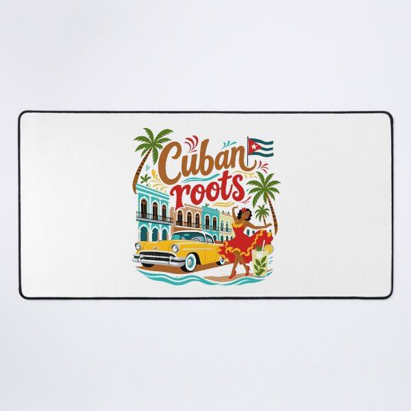 Item preview, Cuban Roots Proud Cuban Roots Cuba Flag  designed and sold by Colorfulman.