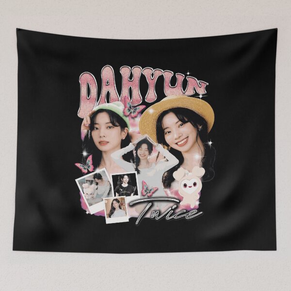 Item preview, DAHYUN TWICE Retro Glitter K-Pop Style designed and sold by SeanThoma82727.