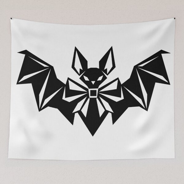 Item preview, Geometric Gothic Vampire Bat designed and sold by matybrak.